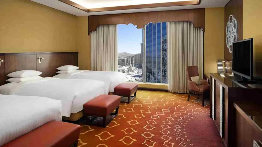 Makkah - Jabal Omar Marriot bedroom_11zon
