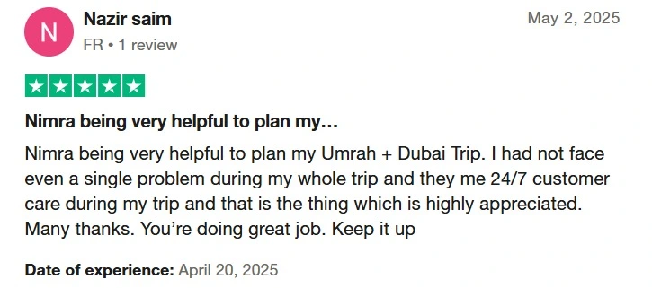 muslim-customer-feedback-umrah-haramtravel-uk